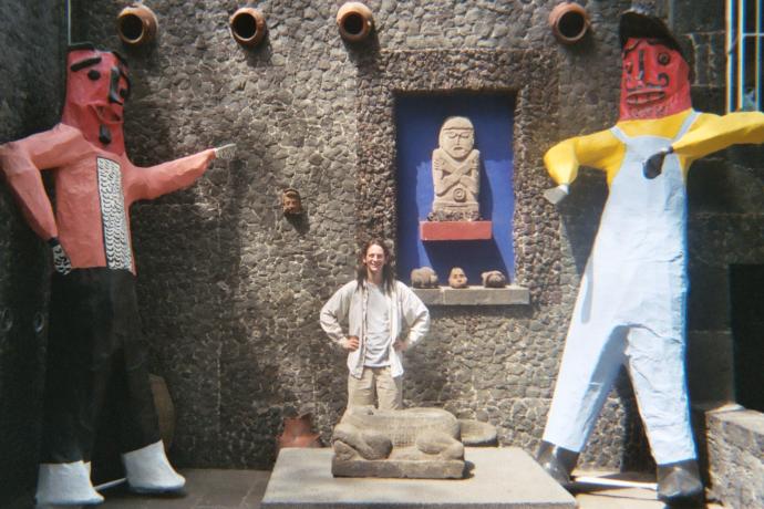 At Frieda Kahlo's House